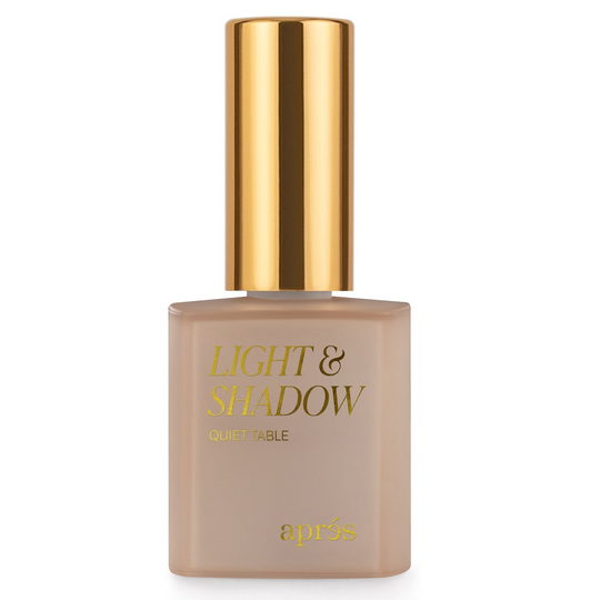 Apres - light & shadow gel polish - quiet table