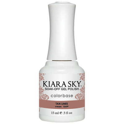Kiara Sky - Gel Polish - Tan Lines 0.5 oz - #G609