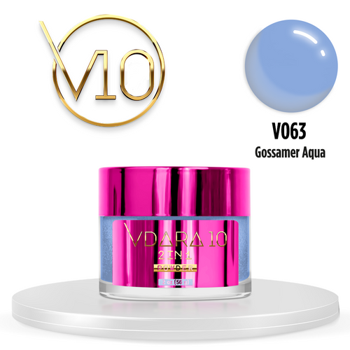 Vdara10 - Dip Powder - Gossamer Aqua 2oz 