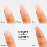 Apres - neutrals gel-x tips 2.0 - imani sculpted square long (150 pcs)