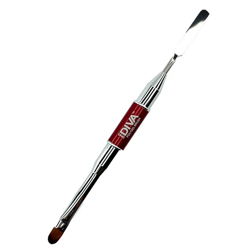 DND - Diva Poly Gel Brush (Red) 