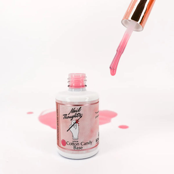 Nail Thoughts Tinted Base Gel - Cotton Candy Base - #NTB-08