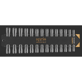 Apres - Gel-X Tip Swatch: Natural/Sculpted Coffin Medium