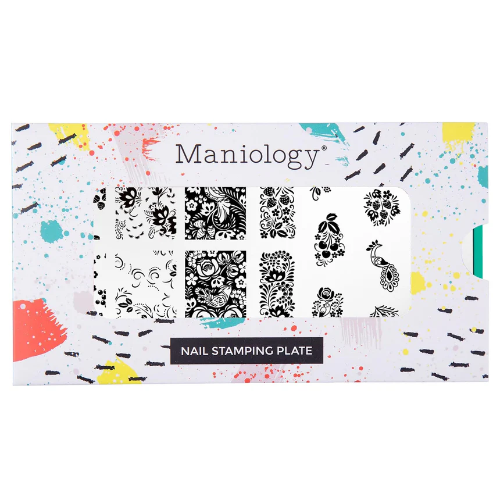 Maniology - Stamping Plate - Afternoon Tea - M681