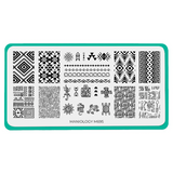 Maniology - Stamping Plate - Ancient Geometry #M695