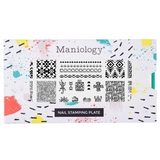 Maniology - Stamping Plate - Ancient Geometry #M695