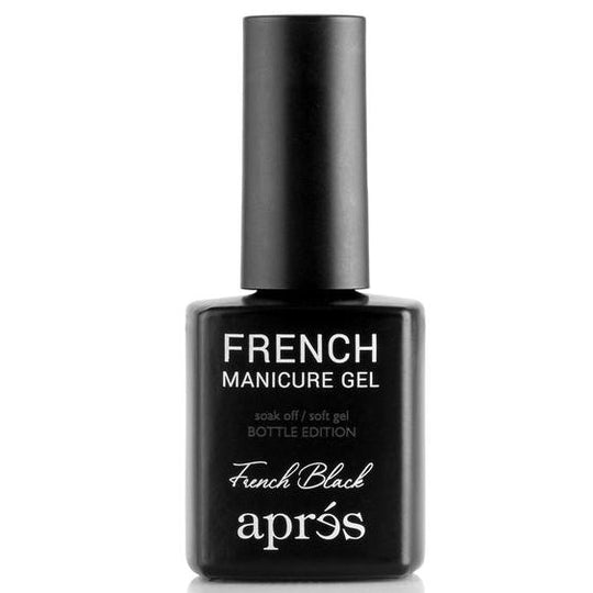 Apres - Hema Free Gel Couleur - French Manicure Gel - Black