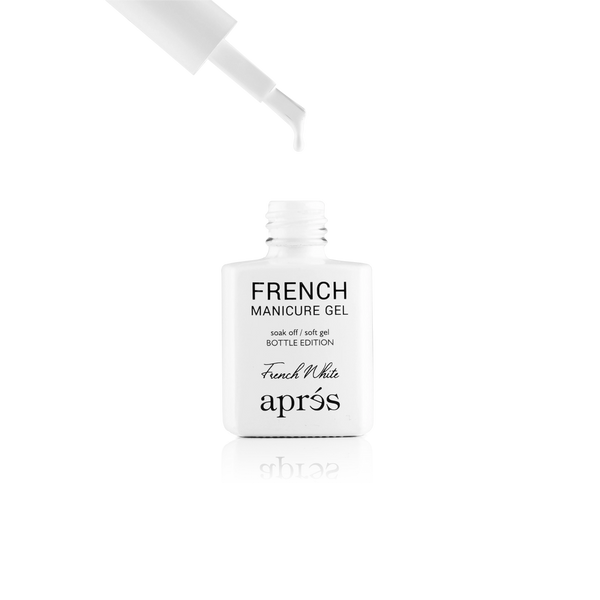 Apres - Hema Free Gel Couleur - French Manicure Gel - White