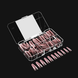 Apres - neutrals gel-x tips - mia sculpted coffin long (150 pcs)