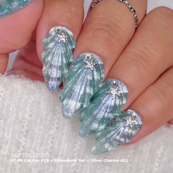 DND - DC 9D Cat Eye - Aqua Freckles - #19