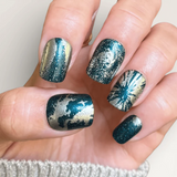 MANI-STMP-NORTHERN GLOW AURORA VEIL MXM173
