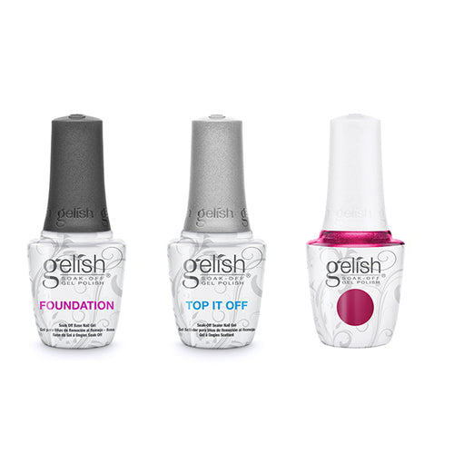 Gelish Combo - Base, Top & Sleighing In Style