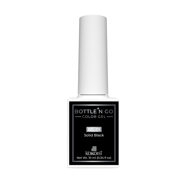 Kokoist Bottle 'N Go Color Gel - Solid Black
