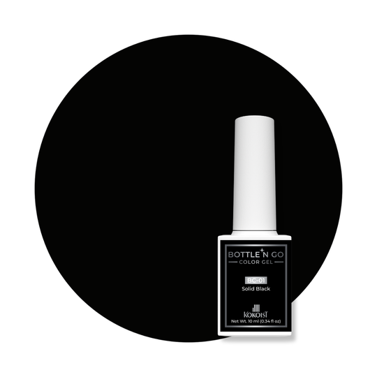 Kokoist Bottle 'N Go Color Gel - Solid Black