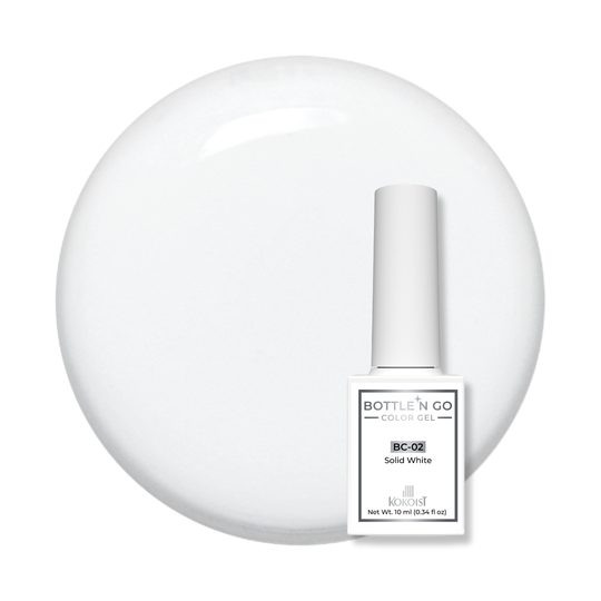 Kokoist Bottle 'N Go Color Gel - Solid White