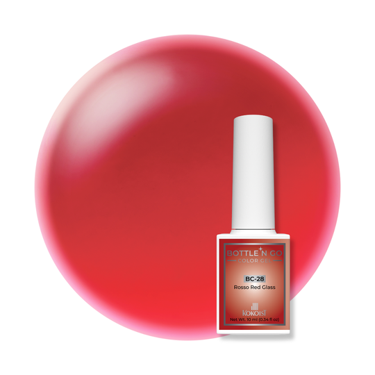 Kokoist Bottle 'N Go Color Gel - Rosso Red Glass