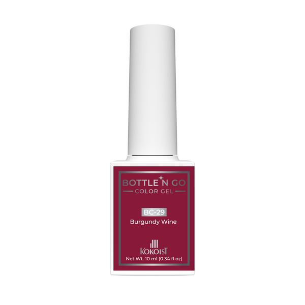 Kokoist Bottle 'N Go Color Gel - Burgundy Wine