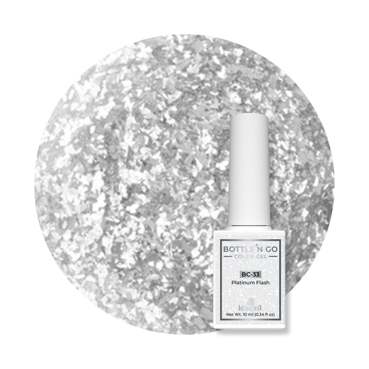 Kokoist Bottle 'N Go Color Gel - Platinum Flash