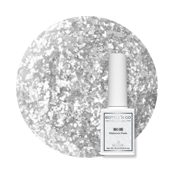 Kokoist Bottle 'N Go Color Gel - Platinum Flash