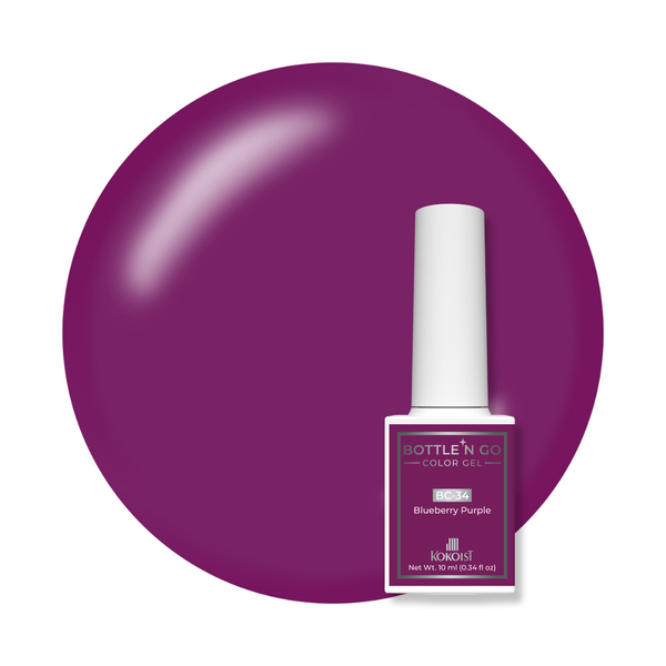 Kokoist Bottle 'N Go Color Gel - Blueberry Purple