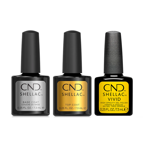 CND - Shellac Combo - Base, Top & Yellow Taxi