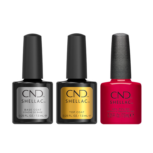 CND - Shellac Combo - Base, Top & Scarlet Letter