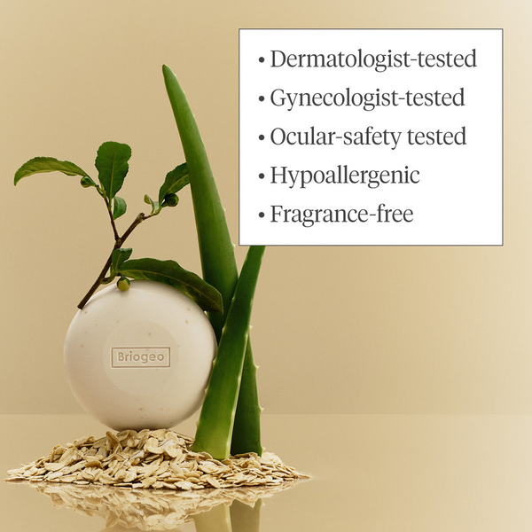Briogeo - Be Gentle, Be Kind Aloe + Oat Milk Ultra Soothing 3-In-1 Cleansing Bar 1 oz
