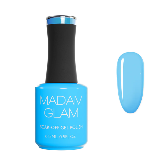 Madam Glam - Gel Polish - Blue Curacao