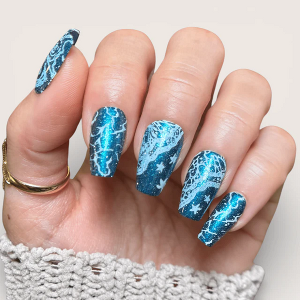MANI-STMP-BLUE COASTLINES M704