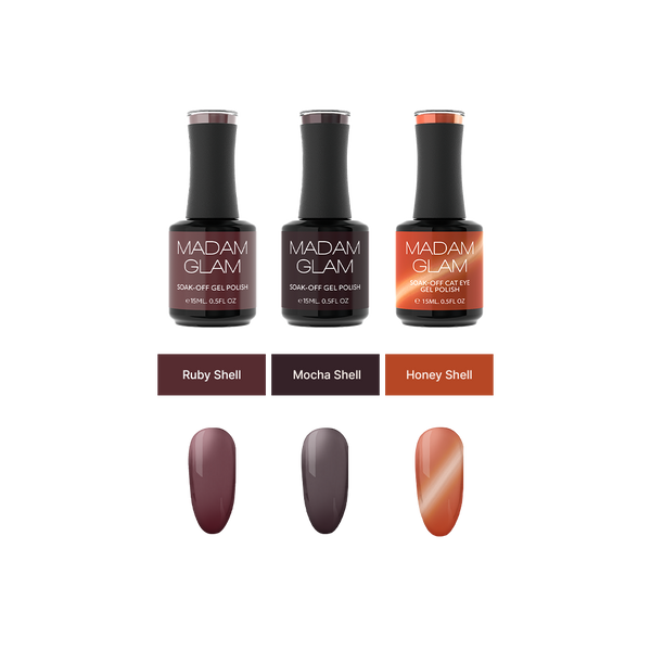Madam Glam - Gel Polish - Shell Gels Collection