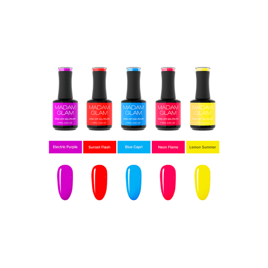 Madam Glam - Gel Polish - I Am Joyful - Creme Bundle