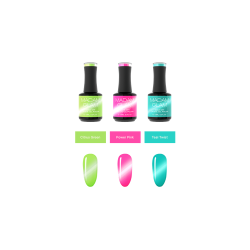 Madam Glam - Gel Polish - I Am Joyful - Cat Eye Bundle