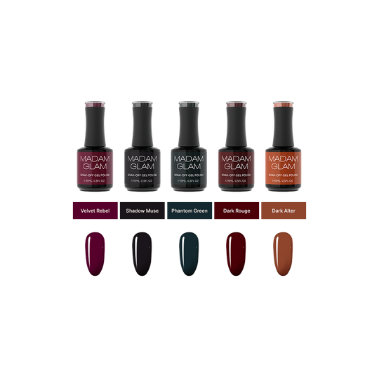 Madam Glam - Gel Polish - I Am Creative - Creme Bundle