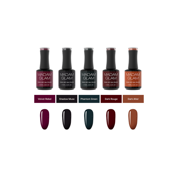 Madam Glam - Gel Polish - I Am Creative - Creme Bundle