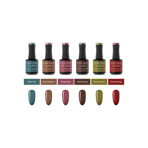 Madam Glam - Gel Polish - I Am Grounded Creme Bundle