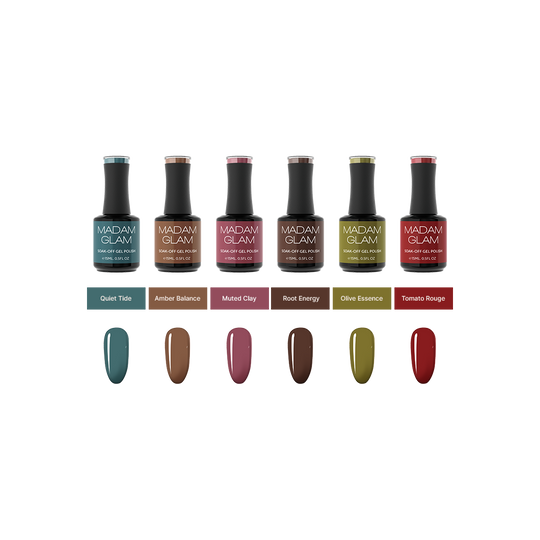 Madam Glam - Gel Polish - I Am Grounded Creme Bundle