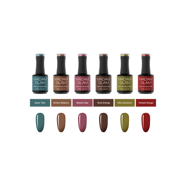 Madam Glam - Gel Polish - I Am Grounded Creme Bundle