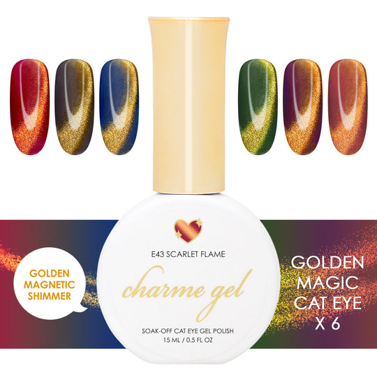 Daily Charme - Golden Magic Cat Eye Collection