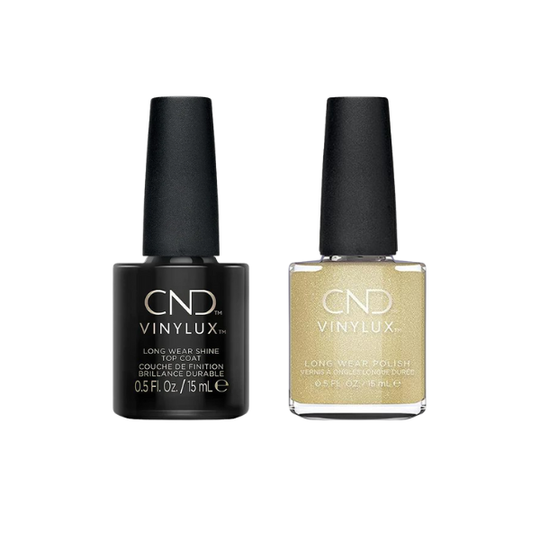 CND - Vinylux Topcoat & Glitter Sneakers 0.5 oz - #389