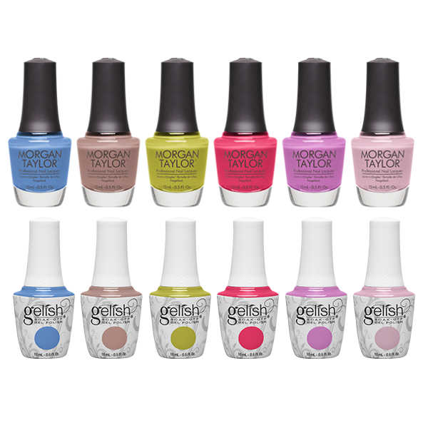 Shellac Taylor Gelish & Morgan Taylor Combo - Up In The Air Summer 2024 - 12pc Set ...