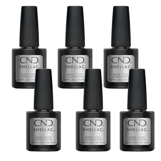 CND Shellac - Base Coat - 6 Pack (0.25 oz)