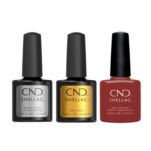 CND - Shellac Combo - Base, Top & Books & Beaujolais
