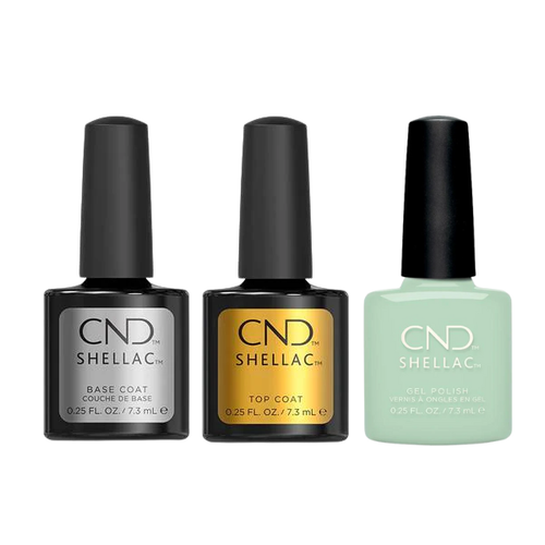 CND - Shellac Combo - Base, Top & Magical Topiary