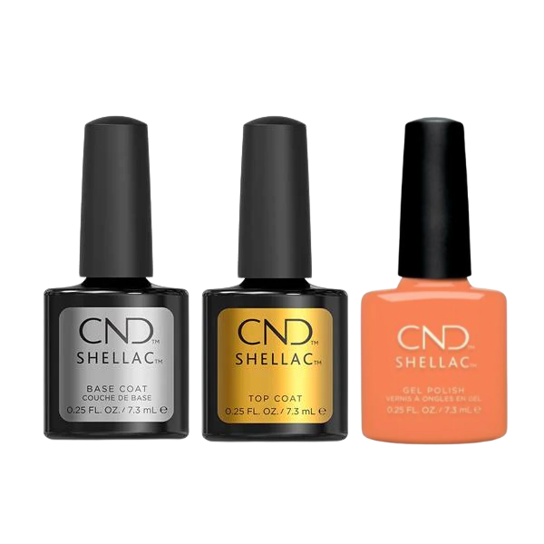 CND - Shellac Combo - Base, Top & Catch Of The Day