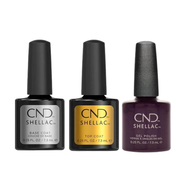 CND - Shellac Combo - Base, Top & Rock Royalty
