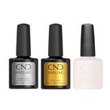 CND - Shellac Combo - Base, Top & Romantique
