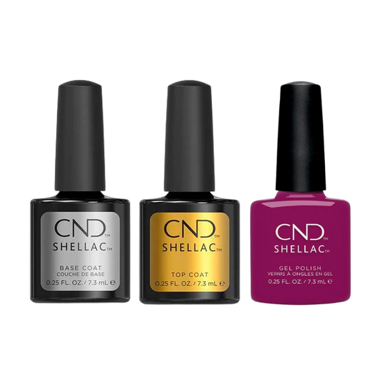 CND - Shellac Combo - Base, Top & Secret Diary