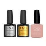 CND - Shellac Combo - Base, Top & Terracotta Dreams