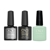 CND - Shellac Xpress5 Combo - Base, Top & Magical Topiary (0.25 oz)