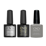 CND - Shellac Xpress5 Combo - Base, Top & Skipping Stones (0.25 oz)